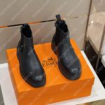HERMES VEO ANKLE BOOT WITH H LOGO NOIR BH603BH135-001