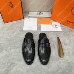 HERMES MULES BLACK H231745
