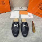 HERMES MULES BLACK H231745