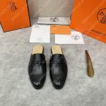 HERMES MULES BLACK H231745