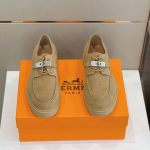 HERMES FIRST DERBY SHOE DESERT BEIGE H222944ZH90435