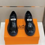 HERMES FIRST DERBY SHOE BLACK H222944ZH90435