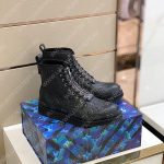 LOUIS VUITTON RANGER ANKLE BOOT BLACK 1A9FDN