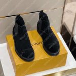 LOUIS VUITTON FLEX CHELSEA BOOTS BLACK 1A9A8G