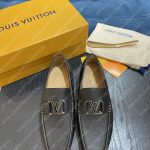LOUIS VUITTON MONTE CARLO MOCCASIN DARK GREY 1ABFW3