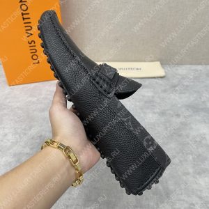 LOUIS VUITTON HOCKENHEIM MOCCASIN BLACK 1ABM53 - Image 8