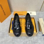 LOUIS VUITTON GLOVE LOAFER BLACK 1AA2DX