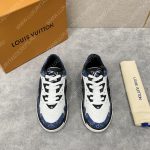 LOUIS VUITTON TRAINER SNEAKER BLUE 4508735