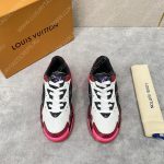 LOUIS VUITTON TRAINER SNEAKER PINK/WHITE 412355