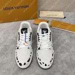 LOUIS VUITTON INFINITY DOT SNEAKERS BLACK AND WHITE 1AB9H7