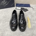 PRADA LACE-UP SHOES BLACK 2EB198