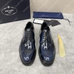 PRADA LACE-UP SHOES BLUE 2EB198