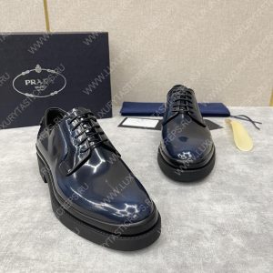 PRADA LACE-UP SHOES BLUE 2EB198 - Image 3