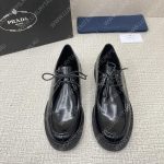 PRADA LACE-UP SHOES BLACK 2EE346
