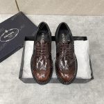 PRADA LACE-UP SHOES BROWN 2EE346