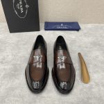 PRADA LOAFERS BROWN 2DB180