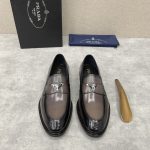 PRADA LOAFERS CHOCO BROWN 2DB180