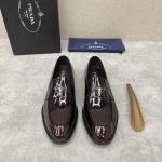 PRADA LOAFERS BURGUNDY 2DB180