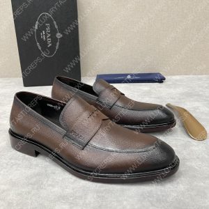 PRADA SAFFIANO LOAFERS BROWN 2DC213 - Image 4