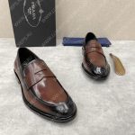 PRADA LOAFERS BROWN 2DB180