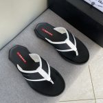 PRADA RUBBER SLIPPER WHITE 1BX219