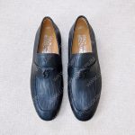 SALVATORE FERRAGAMO LOAFERS BLACK 031809