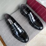 SALVATORE  FERRAGAMO PENNY LOAFER BLACK 021620 762473