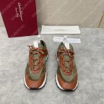 SALVATORE FERRAGAMO SNEAKERS BROWN 020947