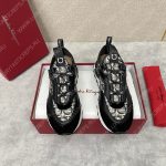 SALVATORE FERRAGAMO UNISEX SNEAKERS BLACK 0302906