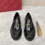 VALENTINO ROMAN STUD LOAFER BLACK WW2S0CJ0