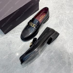 VALENTNO VLOGO LOAFER BLACK 3Y2G6G03G - Image 4
