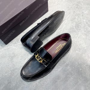 VALENTNO VLOGO LOAFER BLACK 3Y2G6G03G - Image 5