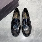 VALENTINO V LOGO LOAFERS BLACK 3Y2S0G0