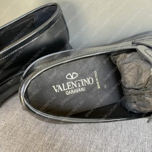 VALENTINO VLOGO CHAIN LOAFER BLACK 3Y2S0G - Image 6