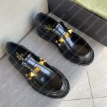 VALENTINO VLOGO CHAIN LOAFER BLACK 3Y2S0G