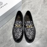 VERSACE CHAIN LOAFER BLACK 1003987