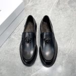 VERSACE MEDUSA LOAFERS BLACK 1006169