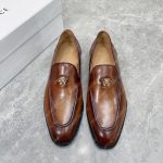 VERSACE LA MEDUSA SLIPPERS BROWN 1003794