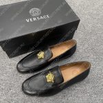 VERSACE LA MEDUSA LOAFERS BLACK 1003794