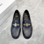 VERSACE MEDUSA LOAFERS DARK BLUE 1003794
