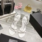 ALEXANDER WANG DAHLIA 105 SANDAL WHITE 30422S006006