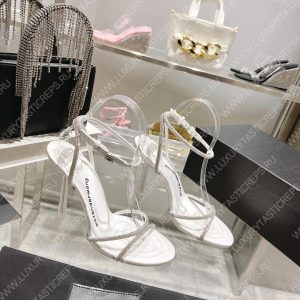 ALEXANDER WANG DAHLIA 105 SANDAL WHITE 30422S006006 - Image 4