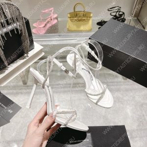 ALEXANDER WANG DAHLIA 105 SANDAL WHITE 30422S006006 - Image 6