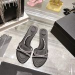 ALEXANDER WANG DAHLIA 50 SANDAL BLACK 30422S004006