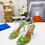 AQUAZZURA TEQUILA SANDAL 105 GREEN TQLHIGS0