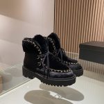 CHANEL BOOTS BLACK G39332