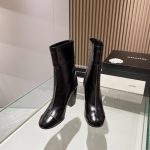 CHANEL BOOTS BLACK G40099