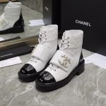 CHANEL ANKLE BOOTS BLACK G38514