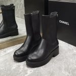 CHANEL ANKLE BOOTS BLACK G38076