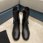 CHANEL BOOTS BLACK G39736